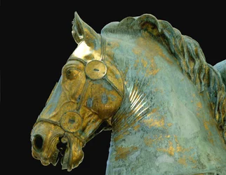 マルクスアウレリウスの騎馬像（ブロンズ）の詳細